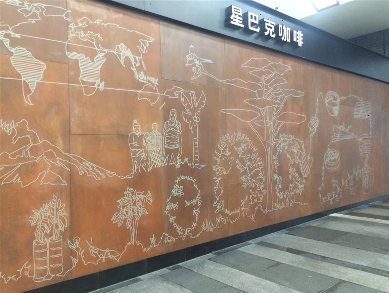 溧阳耐候钢幕墙